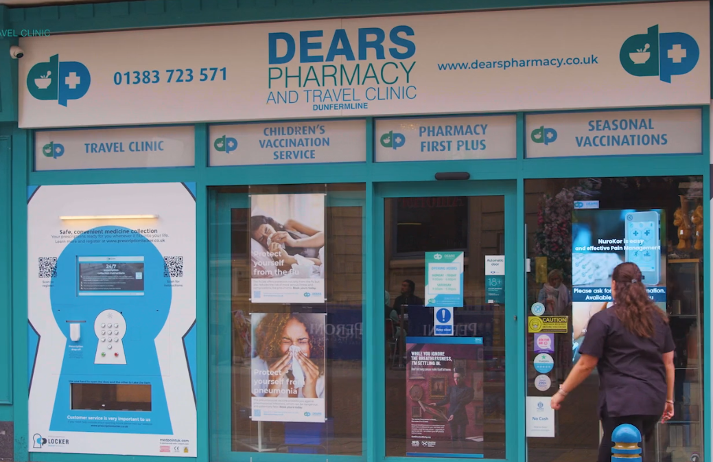 Dears Pharmacy and Travel Clinic Dunfermline